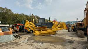 แบรนด์ที่มีชื่อเสียงของจีนใช้รถปราบดินตีนตะขาบ SHANTUI SD32 / รถดันดิน SHANTUI SD32 มือสองสําหรับขายในเซี่ยงไฮ้ - Product Image 2