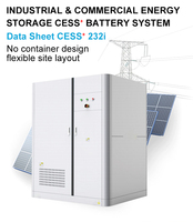 ORIGO baterai Lifepo4, baterai surya sistem penyimpanan energi industri komersial baterai tegangan tinggi 215kWh 230kWh 265 kWh 1MW