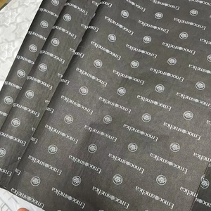 Giấy gói quà in logo vàng thân thiện với môi trường, thương hiệu vàng, tùy chỉnh - Product Image 5