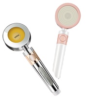 Pommeau de douche haute pression ABS avec boîte à arômes et filtre en coton PP, accessoire de robinet de salle de bain économe en eau pour hôtels