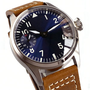 Nouvelles montres en verre saphir bleu/noir/vert de 42 mm, <span class=keywords><strong>mouvement</strong></span> à remontage manuel <span class=keywords><strong>ETA</strong></span> <span class=keywords><strong>6497</strong></span> ST3600, style business, montre pour homme Tandorio - Product Image 4