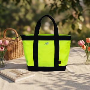 Sac isotherme portable grande capacité Hien Minh 600D avec poignée, fermeture éclair, pour repas, boissons, pique-nique, voyage - Product Image 3