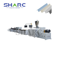 Ligne d'extrusion de profilés en PVC en plastique pour coin entièrement automatique avec fabrication de moules Machine de fabrication de profilés en PVC à vendre