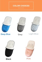 Automne et hiver chaud Offre Spéciale OEM chaud bébé sac de couchage nouveau-né polaire poussette chancelière sac de couchage PramFootmuff