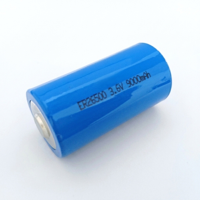 Factory Price 3.6V ER26500 Lithium LiSOCl2 C Size 9000mAh Non-Rechargeable Battery for Smart Electric Meter
