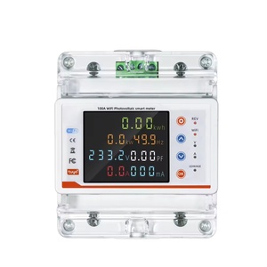 Meter Energi Listrik 3 Fasa 4 Kawat 380V 100A Tuya WiFi Smart Bi-Directional dengan Proteksi Tegangan Lebih dan Kurang serta Proteksi Beban Berlebih - Product Image 1