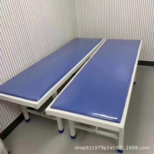 Table de massage en acier inoxydable, lit médical durable pour salon et hôpital - Product Image 5
