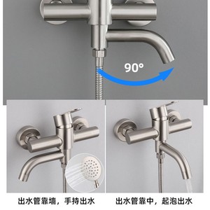 <span class=keywords><strong>Rubinetto</strong></span> per Vasca <span class=keywords><strong>da</strong></span> Bagno in Acciaio Inox 304 Termostatico, Risparmio Idrico, Certificato CE, Montaggio a Parete, Garanzia 5 Anni - Product Image 5