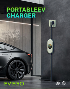 Estaciones de Carga para Vehículos Eléctricos AC de 7KW con Corriente de Salida de 32A, Cargador Portátil en Estado Nuevo para Vehículos - Product Image 4