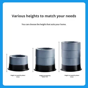 Washing Machine Anti-Vibration Non-Slip Feet Furniture <b>Dining</b> <b>Chair</b> Refrigerator Base Moisture-Proof Adjustable Heightening Pad - Product Image 3