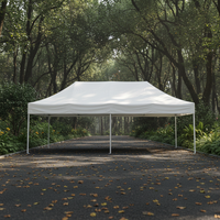 Tente de réception robuste 10x10 10x20 entièrement personnalisable avec système pop-up pour stands de salon professionnel et événements marketing en extérieur