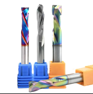 1/8 \ "3/8 \" 1/4 \ "1/2 \" Spiral yönlendirici Bit sıkıştırma End Mill CNC kesici ahşap kesme için özelleştirilebilir ODM/OEM sıkıştırma Bit - Product Image 4