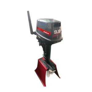 ใช้เครื่องยนต์เดินทะเล 2 จังหวะ 9.9 HP 9.8HP มอเตอร์สําหรับเรือมอเตอร์เรือเพลายาว - Product Image 1