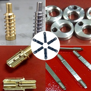 Componenti <span class=keywords><strong>CNC</strong></span> Personalizzati in Alluminio, Ottone e Acciaio Inossidabile con Lavorazione di Tornitura e Fresatura a Doppio Asse - Product Image 4