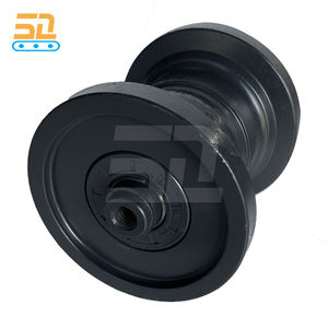 Mesin konstruksi pertanian, untuk Yanmar Vio20 suku cadang Undercarriage karet panduan roda Idler Roller mesin konstruksi pertanian - Product Image 4