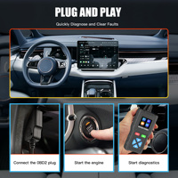 Escáner OBD2 Profesional, Herramienta de Diagnóstico Mecánico, Lector de Códigos, Pantalla a Color de 2.8 Pulgadas, para Camiones y Automóviles, 1 Año de Garantía, 9 Protocolos