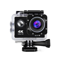 Casques étanches grand angle 4K 1080P HD WiFi Caméra d'action sportive Vlog pour moto / vélo / casque