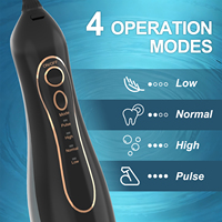 Hydropulseur dentaire personnalisé pour le nettoyage des dents avec brosse à dents électrique rechargeable IPX7, irrigateur buccal électrique
