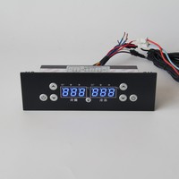 Termostato Digital Programable de Panel Grande KT-2020LF1 para Refrigeración, Gestiona 3 Funciones: Refrigeración + Congelación + Luz Individual