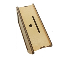 Tirelire en bois de marque JIAYI en stock pour enfants, fonction de dépôt et de retrait, design vintage, serrure à code, modèle 2026032401