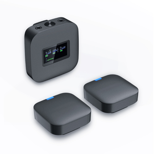 Micrófono inalámbrico con Clip Lavalier S8, dispositivo de baja latencia con cancelación de ruido para grabación de vídeo, transmisión en vivo, Vlog - Product Image 3