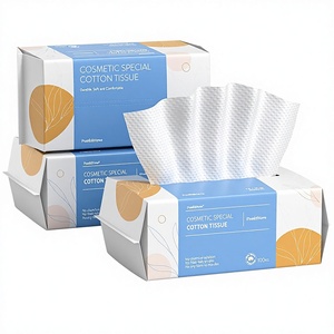 <span class=keywords><strong>Salviette</strong></span> Viso Morbide in Cotone Ipoallergenico, Confezione da 300, Asciutte/Umide, per Pelli Sensibili e Rimozione Trucco - Product Image 1