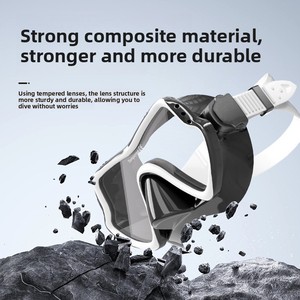 <span class=keywords><strong>Set</strong></span> Kacamata Selam dan Tabung Pernapasan Baru untuk Pria dan Wanita, Bingkai Besar, Masker Silikon Food-Grade, <span class=keywords><strong>Set</strong></span> Snorkeling - Product Image 4