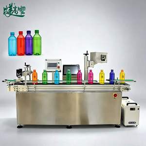 Máquina Transportadora de Botellas Integrada con Láser UV Fabricada por una Fábrica de Máquinas de Marcado Láser para la Marcación Trazable de Botellas de Envases de Alimentos - Product Image 2