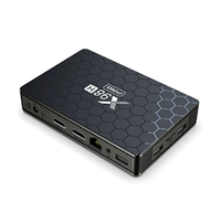Android 12.0 Box X98H Pro Allwinner H618 Compatible con 4K Ultra HD, WiFi 6 de 2.4GHZ/5.8GHZ, Ethernet 1000M, BT5.0, H.265 HEVC