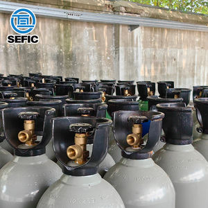 SEFIC DOT3AA 40CF 7.8L 178mm 2265psi Cilindro de gas de argón industrial vacío sin costura - Product Image 5