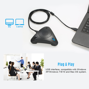 Nuevo Micrófono USB VOIP de Escritorio con Cable, Altavoz, para Reuniones de Oficina, Videoconferencias, Grabación de Audio, Sistema de Micrófono para Conferencias - Product Image 6