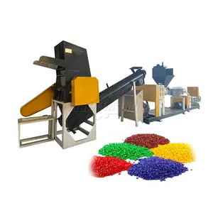 pellet recycling machines plastic granulator for pp pe film