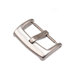 Métal de haute qualité 304 acier inoxydable brossé argent PVD noir 16 18 20 22mm fermoir à boucle de bracelet de montre Tang avec langue solide de 3mm - Product Image 6