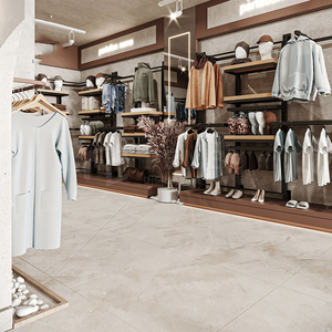 Système d'étagères de présentation intérieure pour magasin de vêtements, mobilier de vente au détail, étagères, rails suspendus, armoires de rangement pour boutique de vêtements - Product Image 4