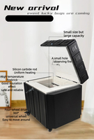 Professionnel 1300 ° Four céramique électrique haute température C+ - Four multi-usages pour la maison, le laboratoire et l'usine - CE