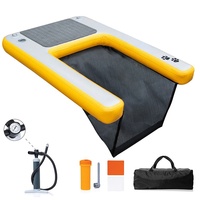 Échelle pour chien divertissement aquatique EVA tapis antidérapant yacht combinaison gonflable planche de surf tapis d'escalade pour animaux de compagnie