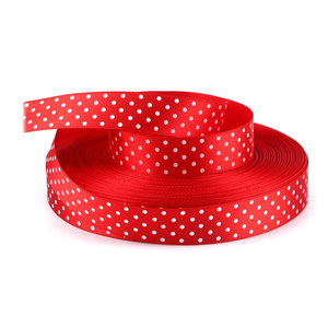 Pita Satin Kustom Pita Natal Cetak Kotak Hadiah Pita Satin Pre-tied - Product Image 3