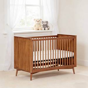 Cuna de Madera Maciza de Alta Gama con Modos Convertible en Cama para Bebés y Niños Pequeños para una Compañía Más Íntima - Product Image 4