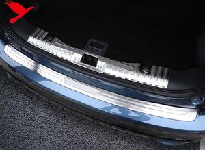 Protecteur de pare-chocs pour coffre de voiture, 2 pièces, couverture de plaque de bagage en acier, pour Ford Kuga <span class=keywords><strong>Escape</strong></span> <span class=keywords><strong>2020</strong></span>, pour coffre, intérieure et extérieure - Product Image 4