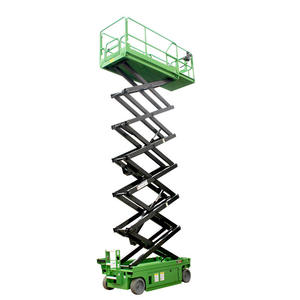 Platform <span class=keywords><strong>Lift</strong></span> Hidrolik Gunting Otomatis 8M 12M 14M untuk Pekerjaan di Ketinggian - Product Image 4