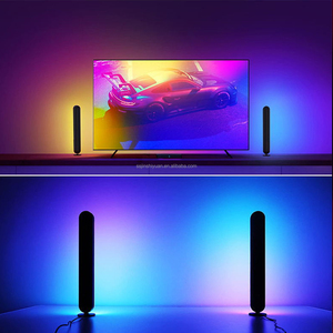 Barra de Luz LED RGB de Escritorio con Ritmo Musical, Control Remoto por Aplicación, Recargable por USB, Decoración <span class=keywords><strong>Navideña</strong></span> de Aluminio - Product Image 4