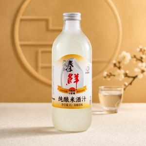 Bebida <span class=keywords><strong>de</strong></span> Arroz Fermentado Dulce 1L 2% ABV para Restaurantes Coreanos <span class=keywords><strong>de</strong></span> BBQ y Tiendas <span class=keywords><strong>de</strong></span> <span class=keywords><strong>Pollo</strong></span> Frito - Product Image 1