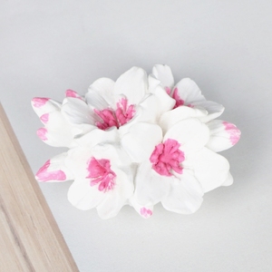 Almacenado sólido Sakura flor cerámica coche ventilación Clip porcelana ambientador fragancia aceite esencial difusor ROHS certificado hogar - Product Image 3
