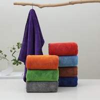 Premium Eco-Friendly Microfiber Towel for Car Drying Twisted Loop Quick-Dry Soft Super Absorbent Thick 500gsm-1800gsm Car