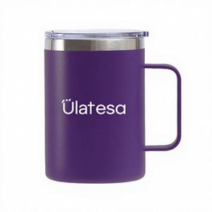 Taza de Café de Acero Inoxidable 304 con Asa, Aislada al Vacío, 12oz 14oz 16oz 24oz, Gran Capacidad, Recubrimiento en Polvo, para Negocios - Product Image 4