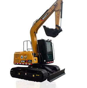 Sany75 7,5 Ton Micro Mini Excavadora Original Máquina excavadora de segunda mano Pequeño equipo usado sobre orugas - Product Image 1