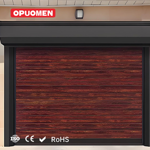 Vente directe d'usine, porte de <span class=keywords><strong>garage</strong></span> extérieure en alliage d'aluminium et d'acier pour les maisons, porte de <span class=keywords><strong>garage</strong></span> antivol automatique avec moteur - Product Image 2