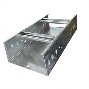 Plateau porte-câbles de type échelle galvanisé à chaud, échelle porte-câbles en acier pour câblage industriel - Product Image 1