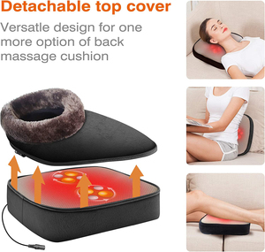 2025 CE RoHS Shiatsu Masajeador de pies eléctrico calentado | Alivio del dolor de amasado profundo y potenciador de circulación para uso en el hogar y la Oficina - Product Image 4