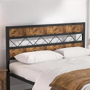 Hiện đại Heavy-Duty Queen & <span class=keywords><strong>KING</strong></span>-<span class=keywords><strong>Size</strong></span> gỗ board & kim loại nền tảng khung giường với lưu trữ phổ biến phòng ngủ khách sạn căn hộ - Product Image 3